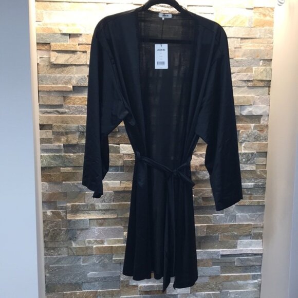 Jason Wu Stretch Satin Short Robe - Picture 4 of 8